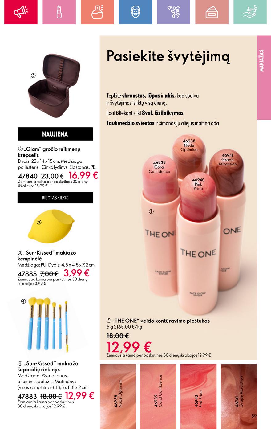 Oriflame katalogas akcijos nuo 
  2025-08-24 iki 
  2025-09-13 | Leidinukas.lt puslapis 59