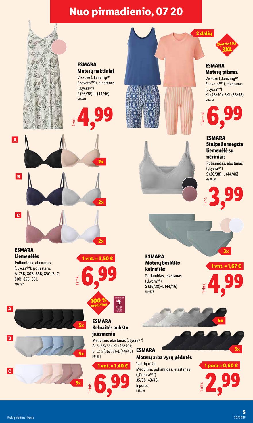 Lidl leidinys akcijos nuo 
  2026-07-20 iki 
  2026-07-26 | Leidinukas.lt puslapis 5