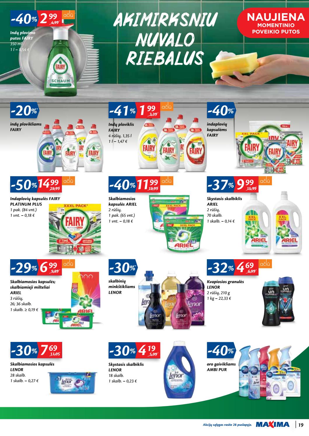 Maxima kaininis leidinys akcijos nuo 
  2020-07-28 iki 
  2020-08-03 | Leidinukas.lt puslapis 19