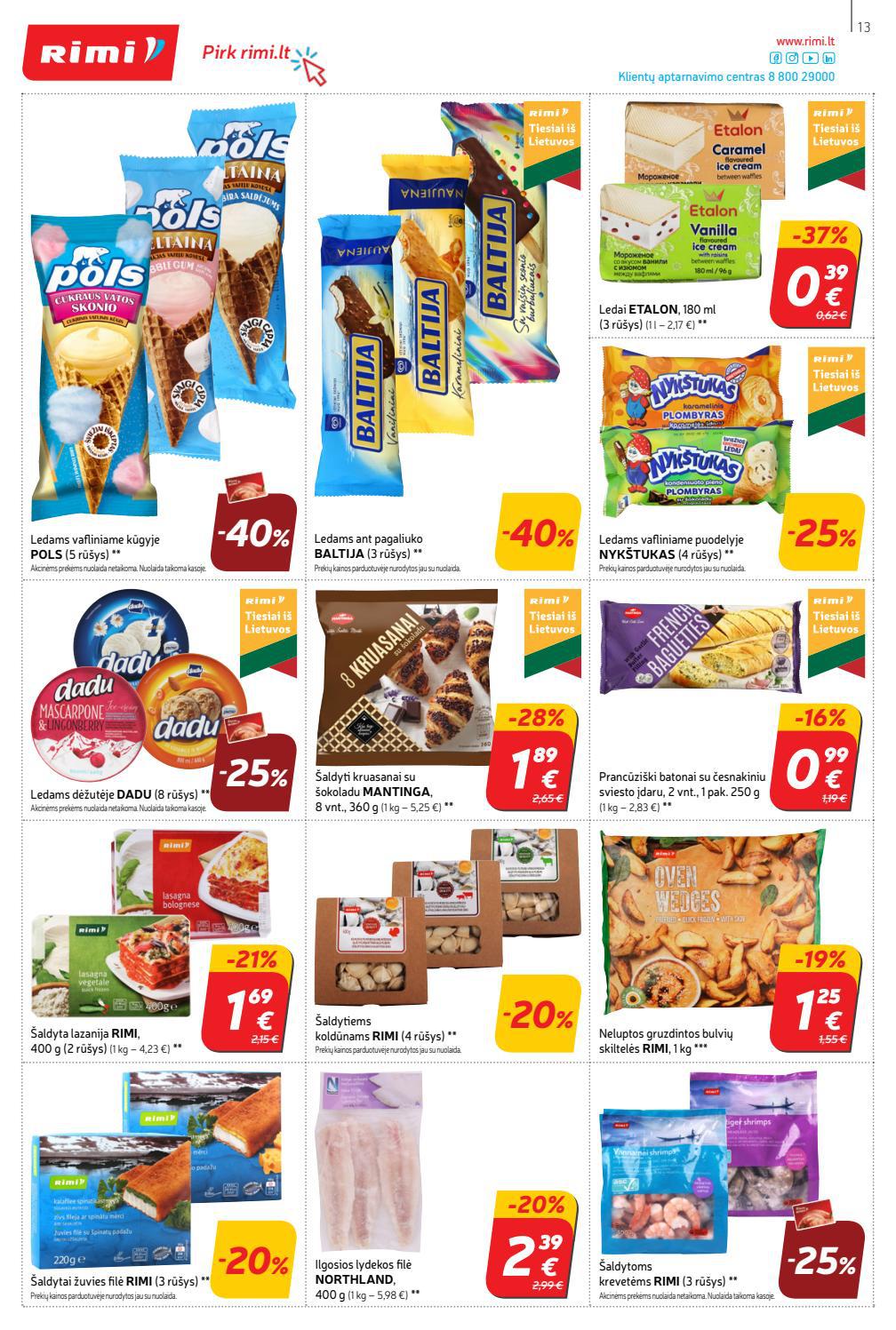 Rimi savaitinis leidinys akcijos nuo 
  2021-08-31 iki 
  2021-09-06 | Leidinukas.lt puslapis 13