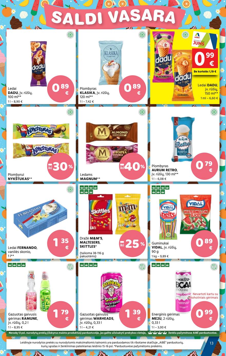Aibė leidinys akcijos nuo 
  2025-05-22 iki 
  2025-06-03 | Leidinukas.lt puslapis 13