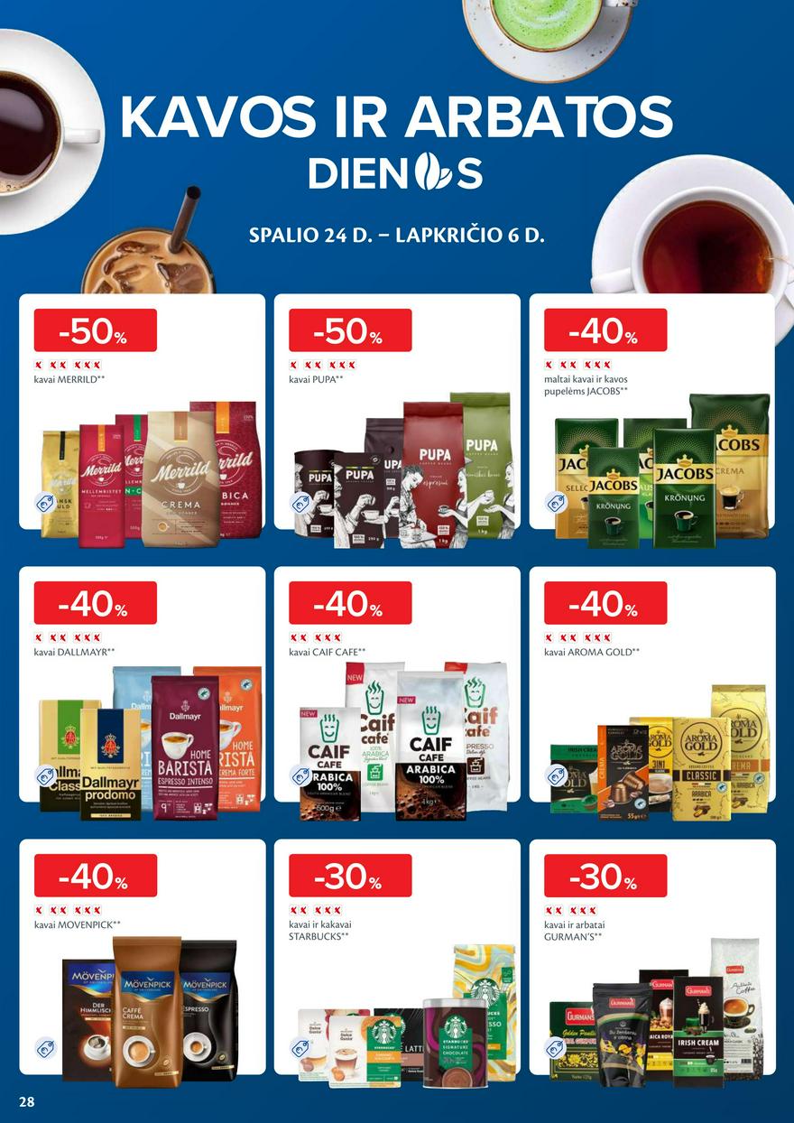 Maxima leidinys akcijos nuo 
  2023-10-31 iki 
  2023-11-06 | Leidinukas.lt puslapis 28