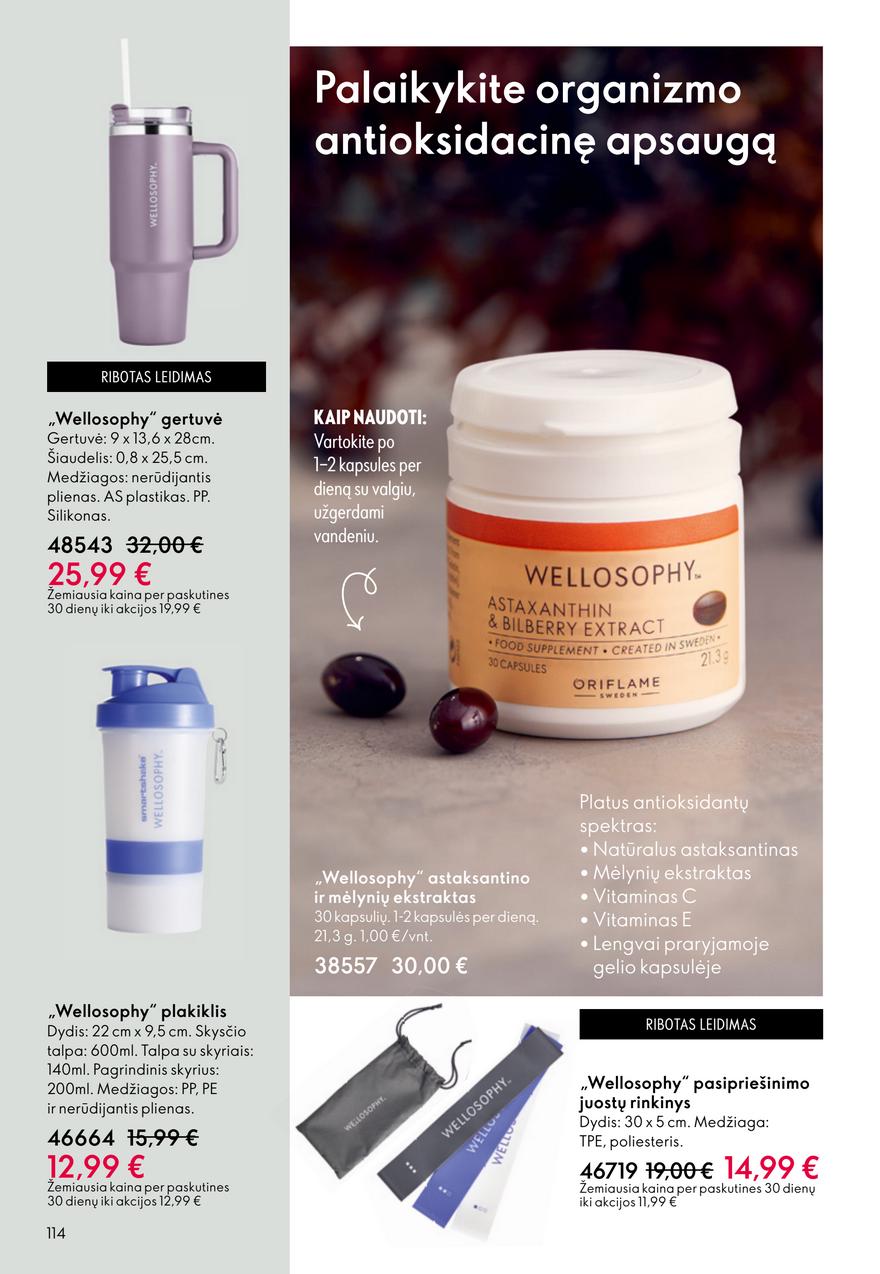 Oriflame katalogas akcijos nuo 
  2026-04-22 iki 
  2026-05-12 | Leidinukas.lt puslapis 114