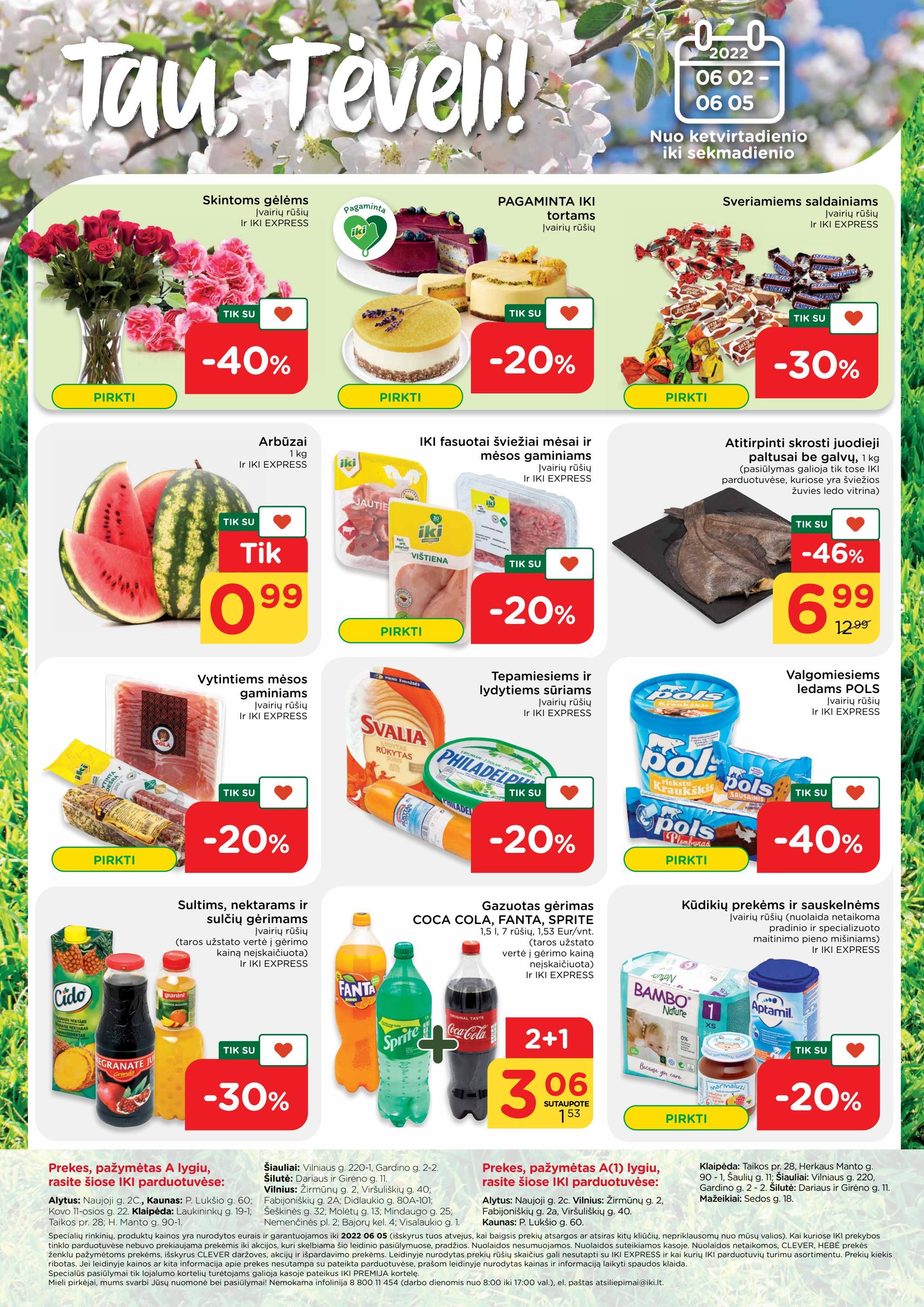 Iki savaitės leidinys akcijos nuo 
  2022-05-30 iki 
  2022-06-05 | Leidinukas.lt puslapis 32
