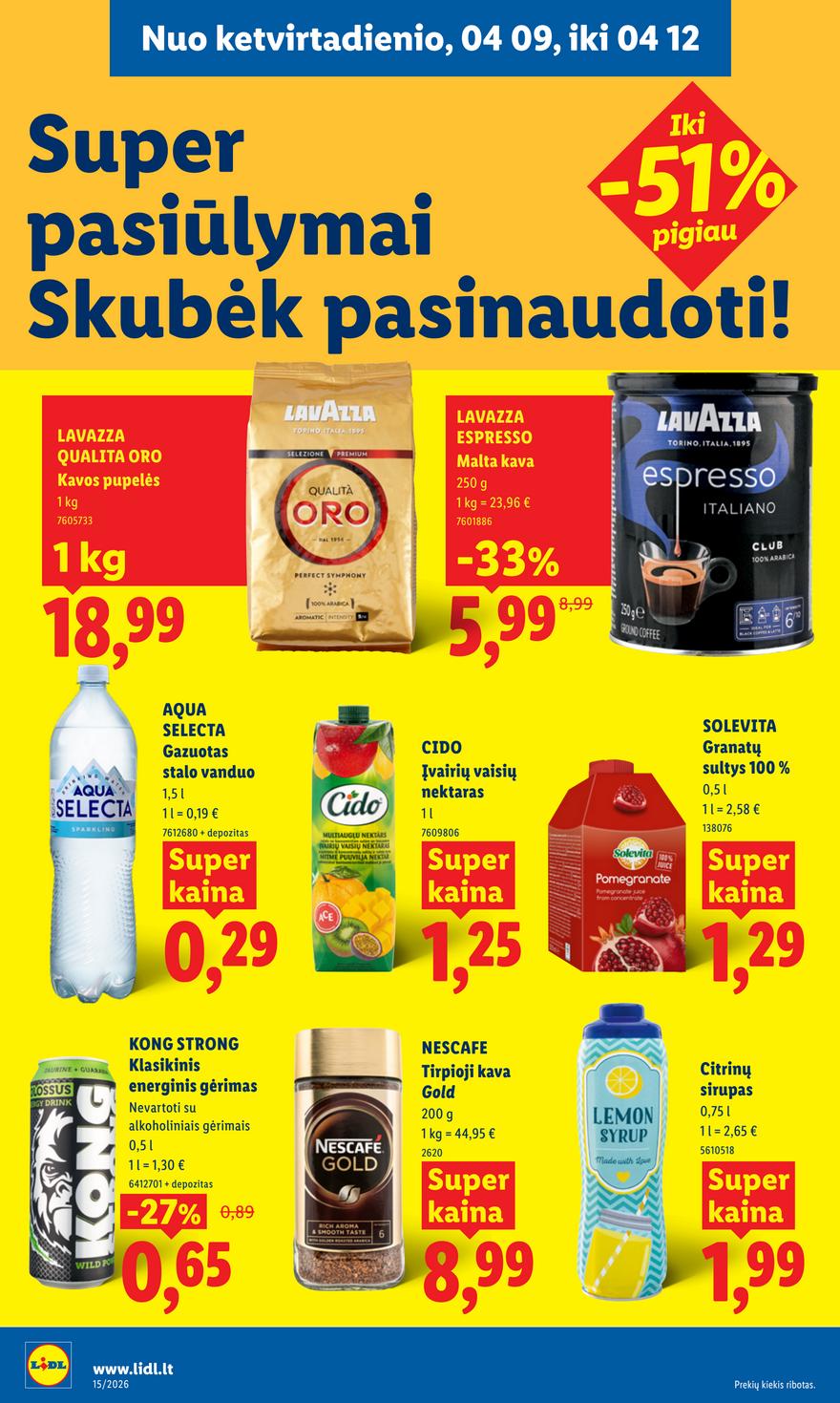 Lidl leidinys akcijos nuo 
  2026-04-06 iki 
  2026-04-12 | Leidinukas.lt puslapis 32