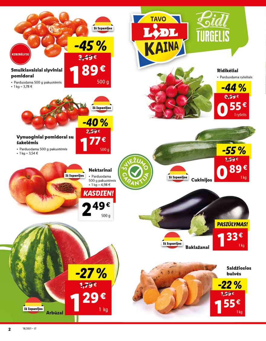 Lidl maisto prekių pasiūlymai akcijos nuo 
  2021-05-03 iki 
  2021-05-09 | Leidinukas.lt puslapis 2