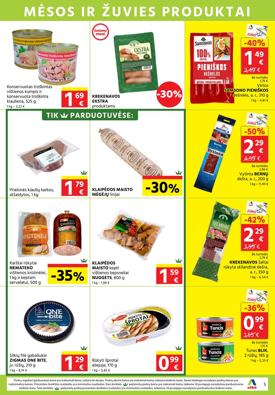 Aibė pasiūlymai akcijos nuo 
  2021-05-06 iki 
  2021-05-18 | Leidinukas.lt puslapis 5