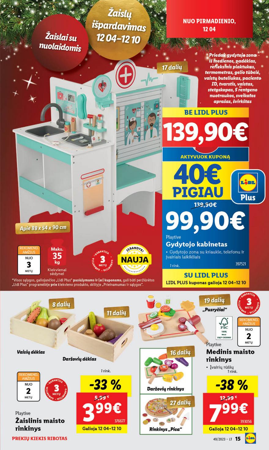 Lidl pasiūlymai akcijos nuo 
  2023-12-04 iki 
  2023-12-10 | Leidinukas.lt puslapis 17