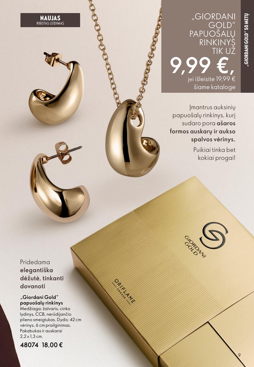 Oriflame katalogas akcijos nuo 
  2026-02-18 iki 
  2026-03-10 | Leidinukas.lt puslapis 9