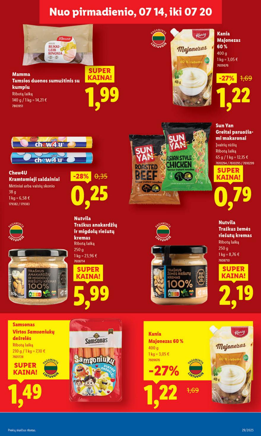Lidl leidinys naujas akcijos nuo 
  2025-07-14 iki 
  2025-07-20 | Leidinukas.lt puslapis 33