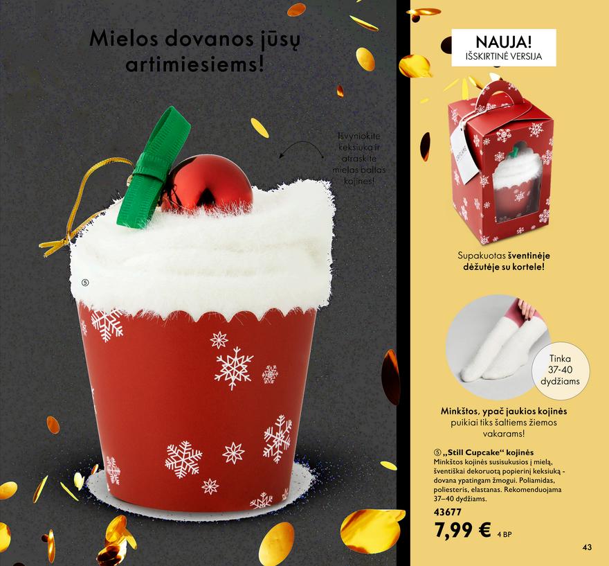 Oriflame katalogas akcijos nuo 
  2021-12-01 iki 
  2021-12-31 | Leidinukas.lt puslapis 43