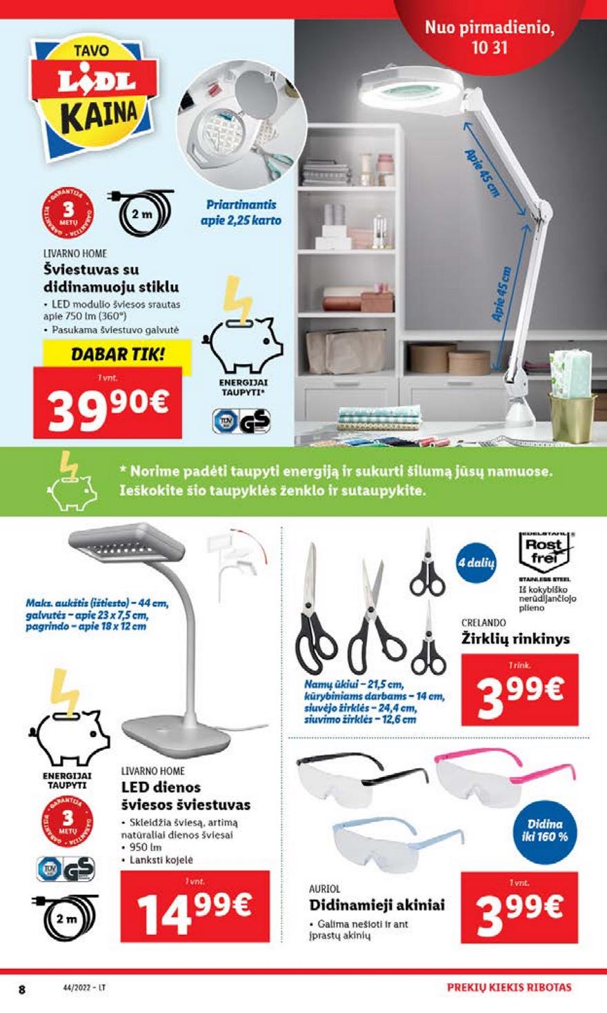 Ldil ne maisto leidinys akcijos nuo 
  2022-10-31 iki 
  2022-11-06 | Leidinukas.lt puslapis 8