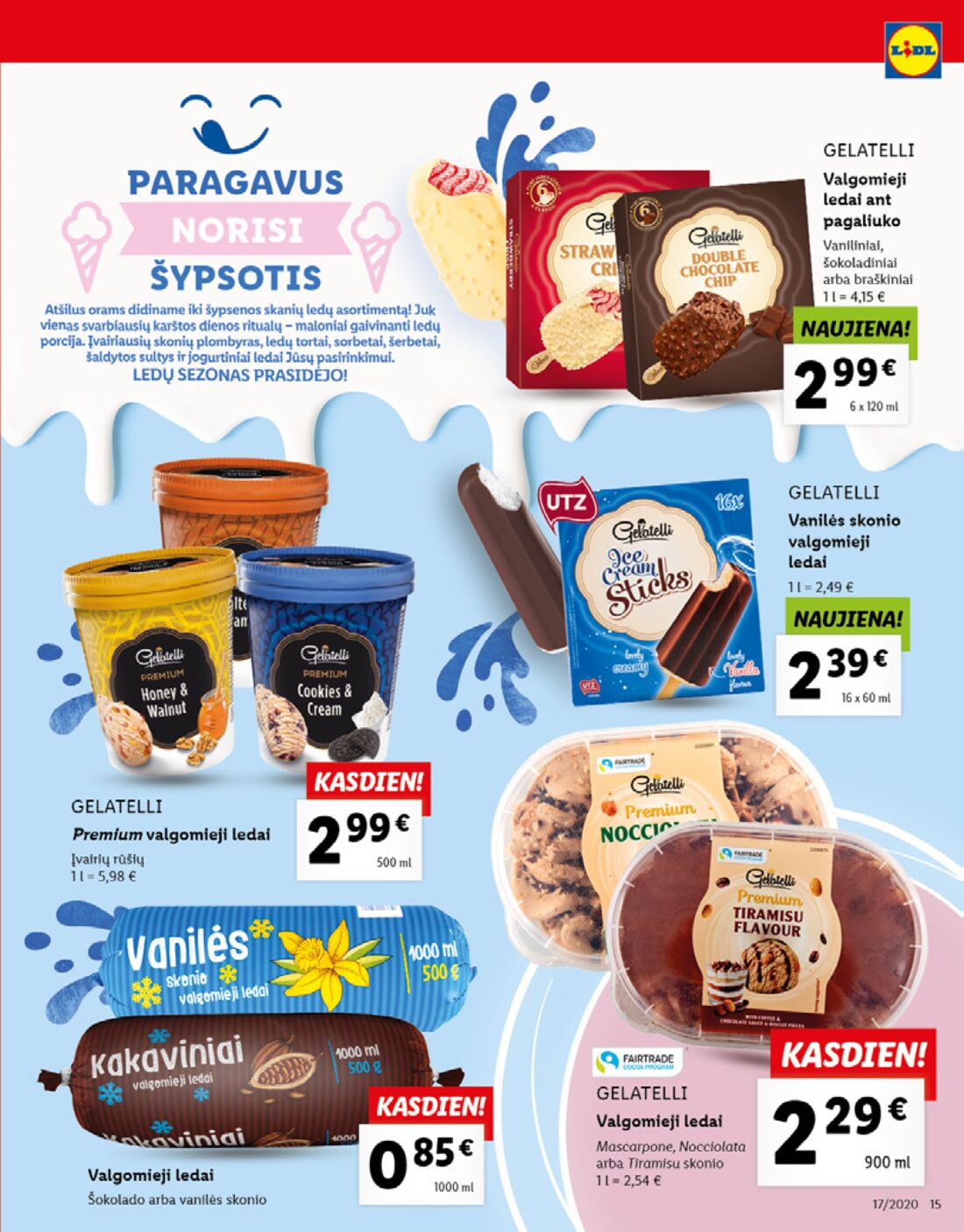 Lidl savaitinis leidinys akcijos nuo 
  2020-04-20 iki 
  2020-04-26 | Leidinukas.lt puslapis 15