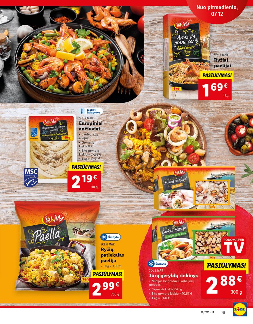 Lidl maisto prekių pasiūlymai akcijos nuo 
  2021-07-12 iki 
  2021-07-18 | Leidinukas.lt puslapis 11