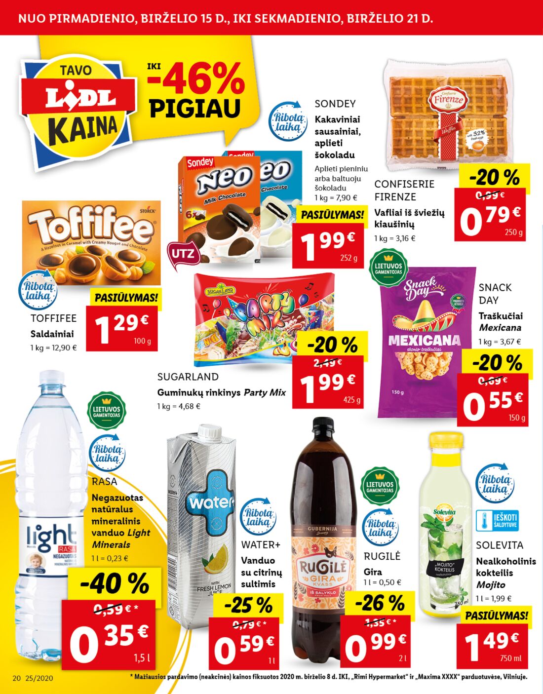 Lidl savaitinis leidinys akcijos nuo 
  2020-06-15 iki 
  2020-06-21 | Leidinukas.lt puslapis 20