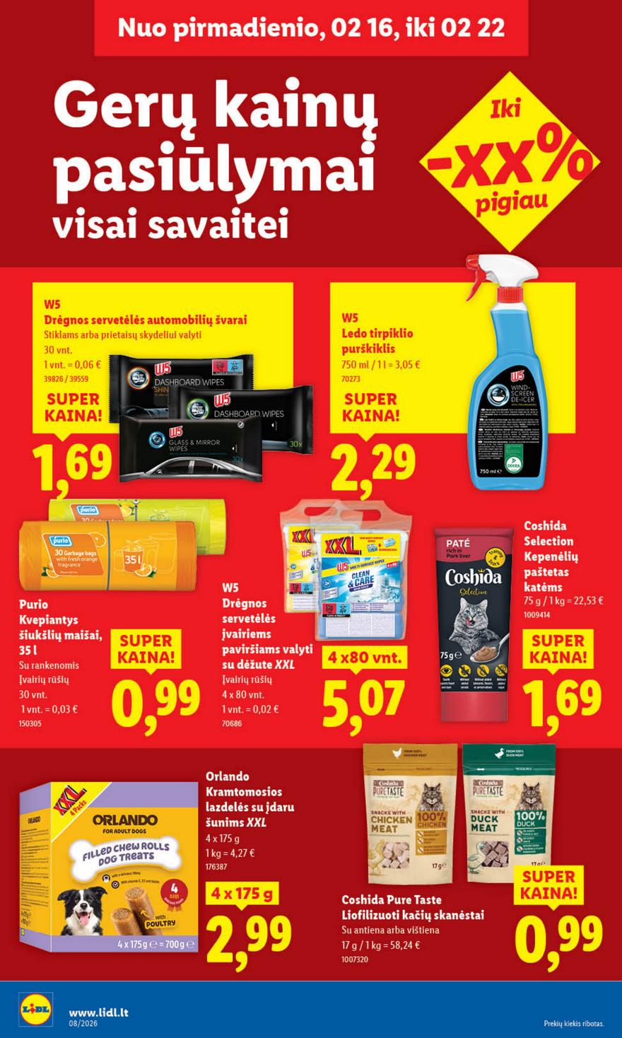 Lidl leidinys akcijos nuo 
  2026-02-16 iki 
  2026-02-22 | Leidinukas.lt puslapis 26
