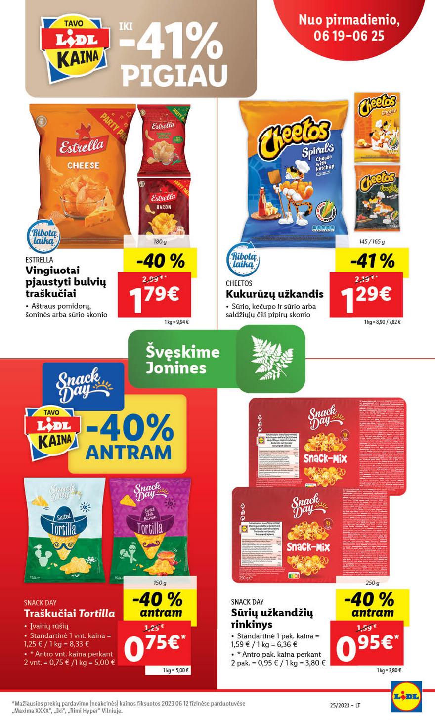Lidl pasiūlymai akcijos nuo 
  2023-06-19 iki 
  2023-06-25 | Leidinukas.lt puslapis 57