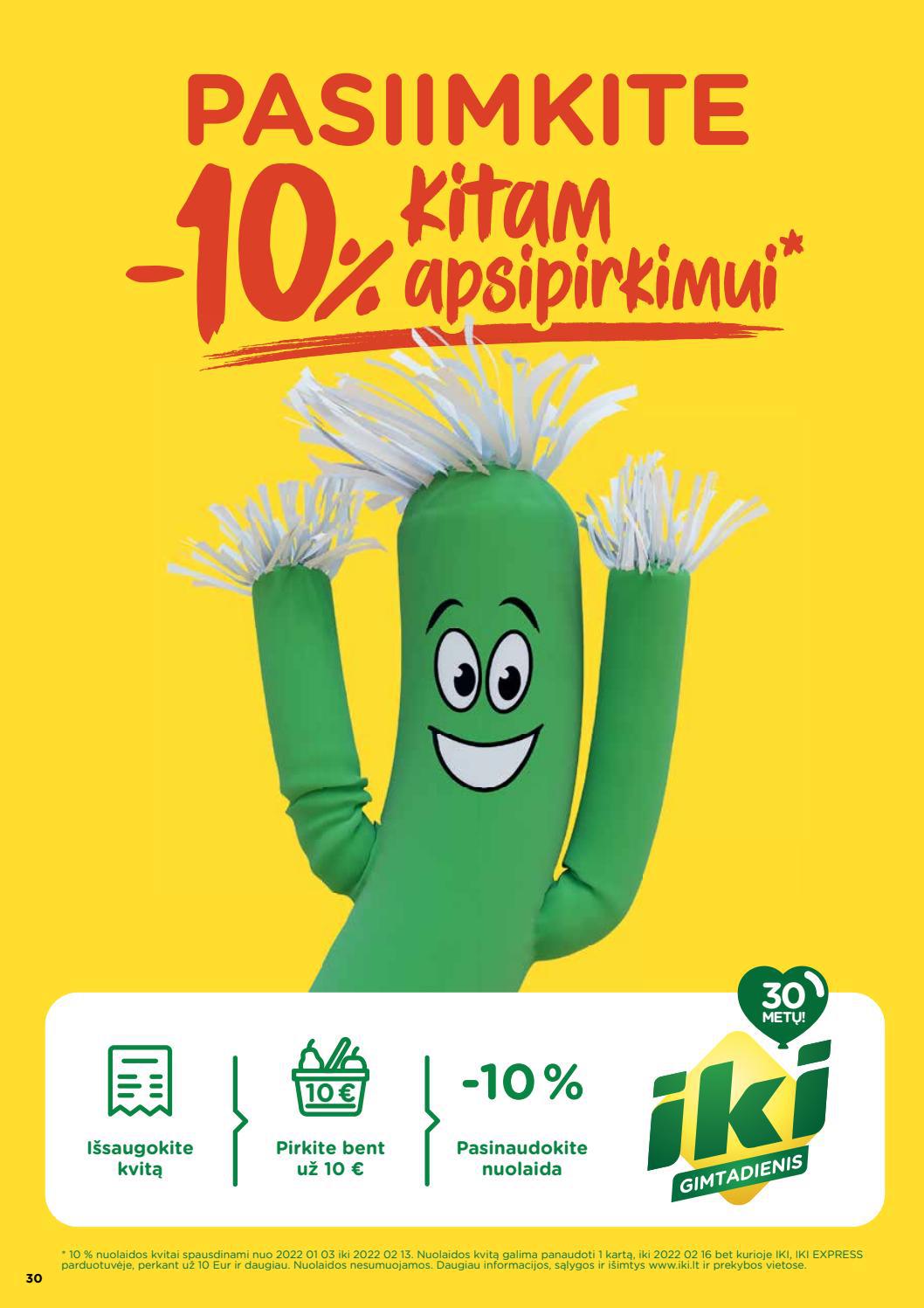 Iki leidinys akcijos nuo 
  2022-01-03 iki 
  2022-01-09 | Leidinukas.lt puslapis 30