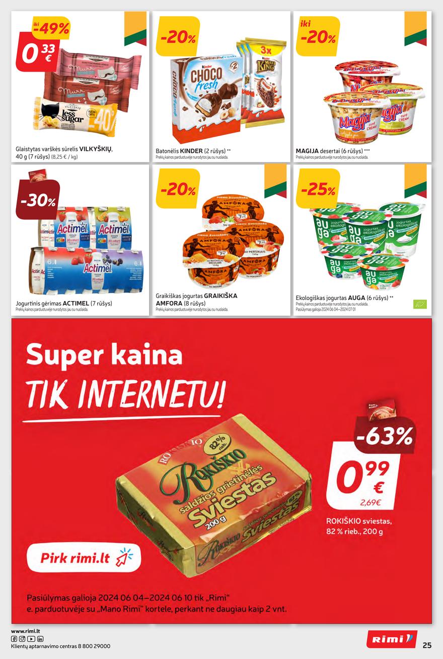 Rimi savaitinis leidinys akcijos nuo 
  2024-06-04 iki 
  2024-06-10 | Leidinukas.lt puslapis 25
