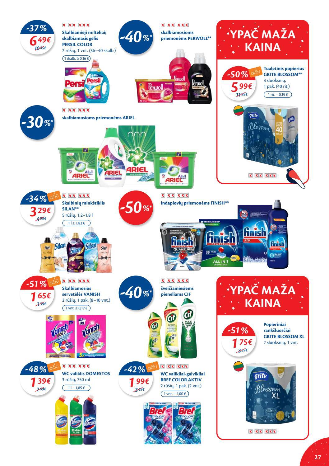 Maxima kaininis leidinys akcijos nuo 
  2021-12-14 iki 
  2021-12-27 | Leidinukas.lt puslapis 27