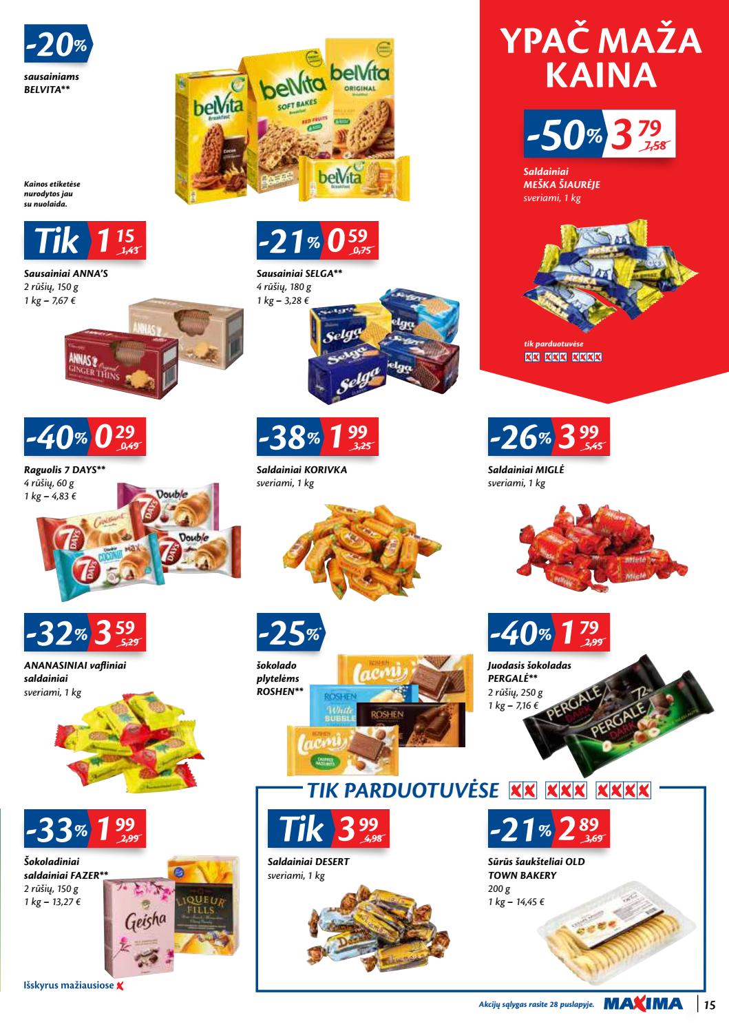 Maxima kaininis leidinys akcijos nuo 
  2020-11-03 iki 
  2020-11-09 | Leidinukas.lt puslapis 15