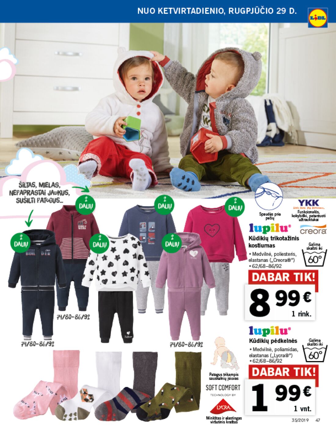 Lidl savaitinis leidinys akcijos nuo 
  2019-08-26 iki 
  2019-09-01 | Leidinukas.lt puslapis 47