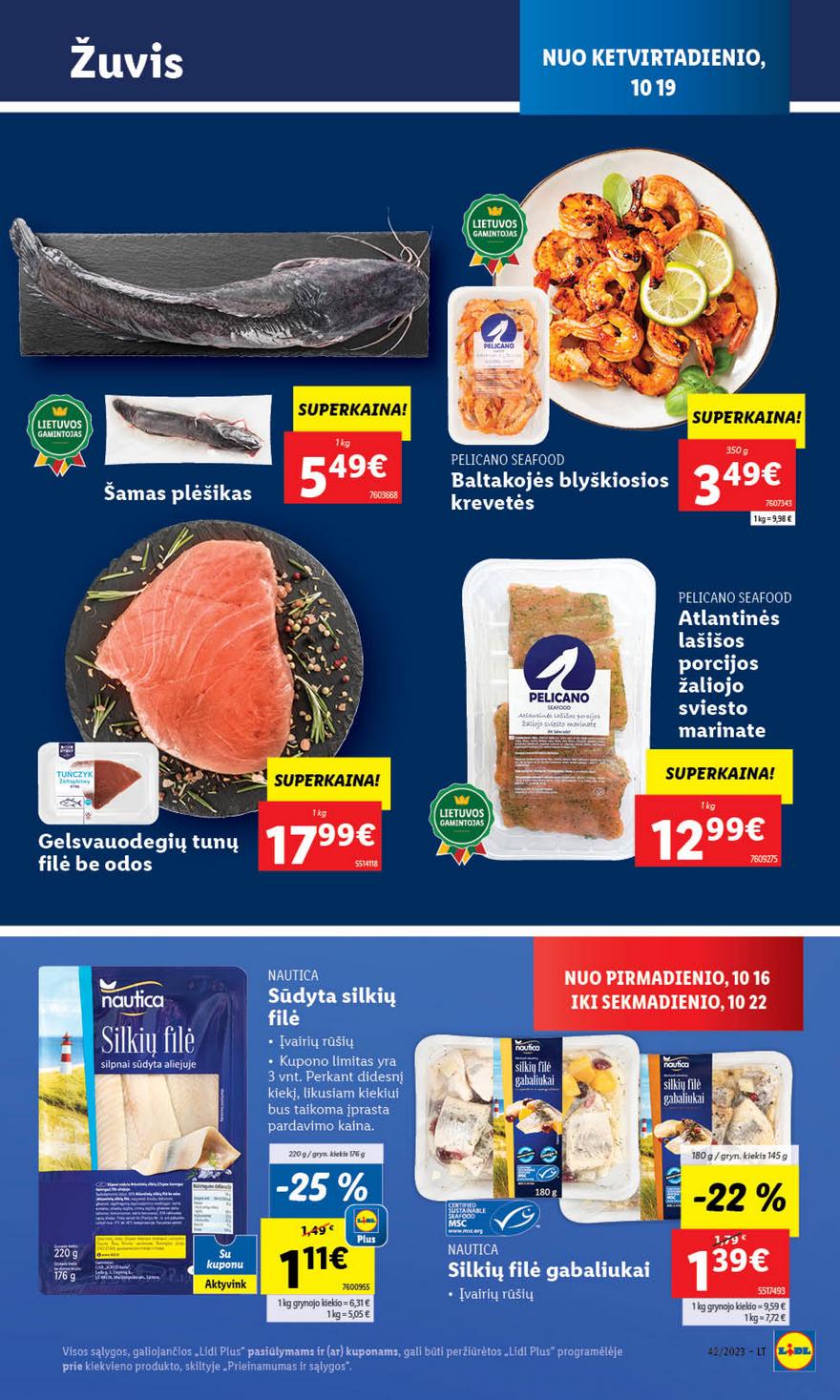 Lidl pasiūlymai akcijos nuo 
  2023-10-16 iki 
  2023-10-22 | Leidinukas.lt puslapis 33