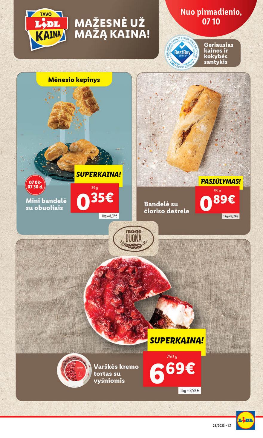 Lidl pasiūlymai akcijos nuo 
  2023-07-10 iki 
  2023-07-16 | Leidinukas.lt puslapis 14