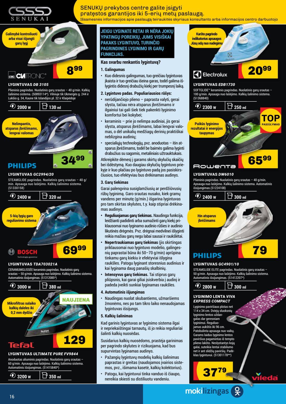 Senukai reklaminis leidinys akcijos nuo 
  2019-10-03 iki 
  2019-11-04 | Leidinukas.lt puslapis 16