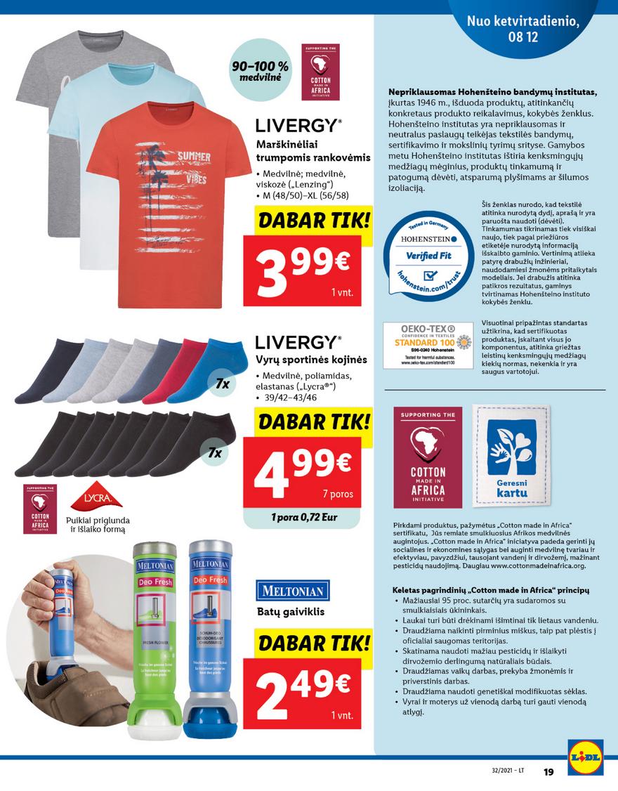 Ldil ne maisto prekių pasiūlymai akcijos nuo 
  2021-08-09 iki 
  2021-08-15 | Leidinukas.lt puslapis 19