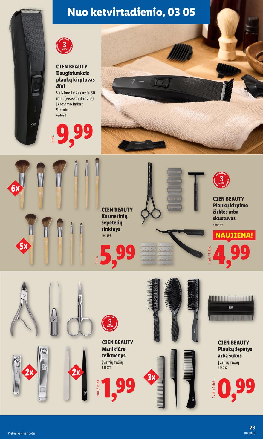Lidl leidinys naujas akcijos nuo 
  2026-03-02 iki 
  2026-03-08 | Leidinukas.lt puslapis 23
