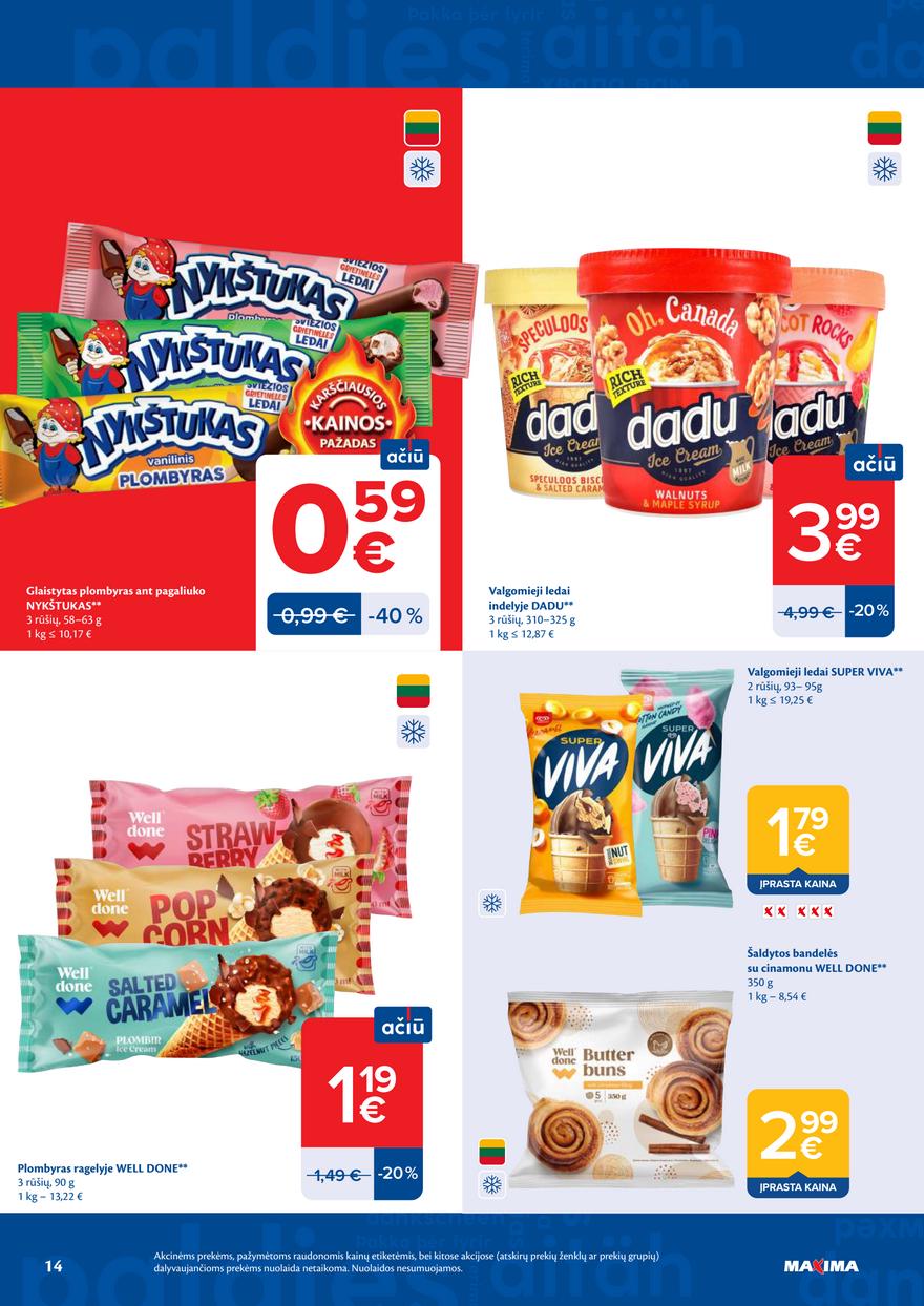 Maxima leidinys akcijos nuo 
  2026-07-14 iki 
  2026-07-20 | Leidinukas.lt puslapis 14