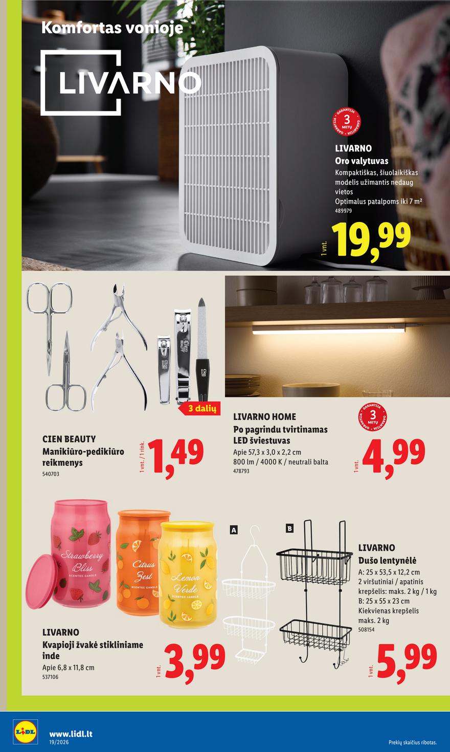 Lidl leidinys akcijos nuo 
  2026-05-04 iki 
  2026-05-10 | Leidinukas.lt puslapis 6