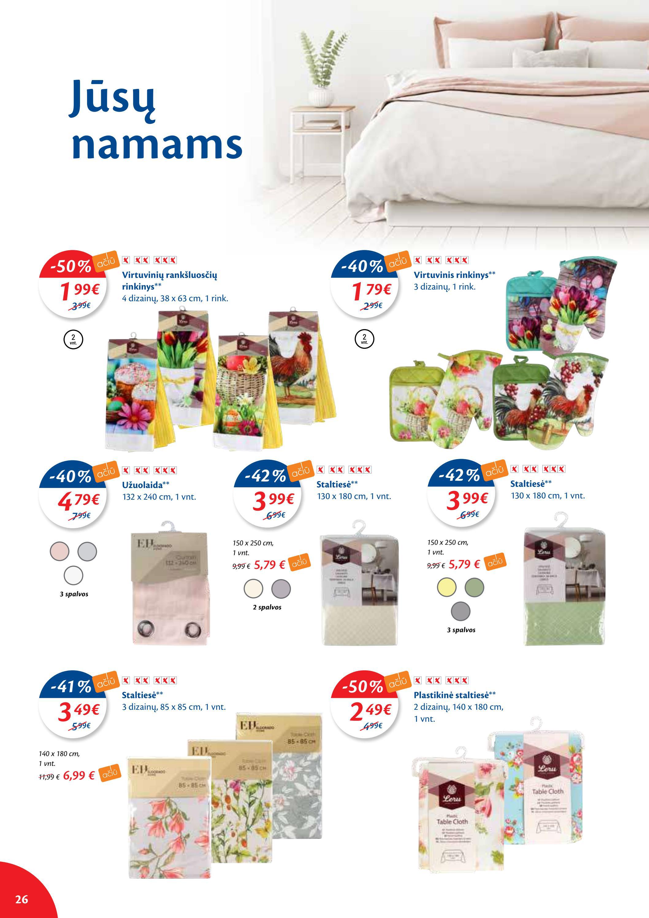 Maxima kaininis leidinys akcijos nuo 
  2022-03-29 iki 
  2022-04-04 | Leidinukas.lt puslapis 26