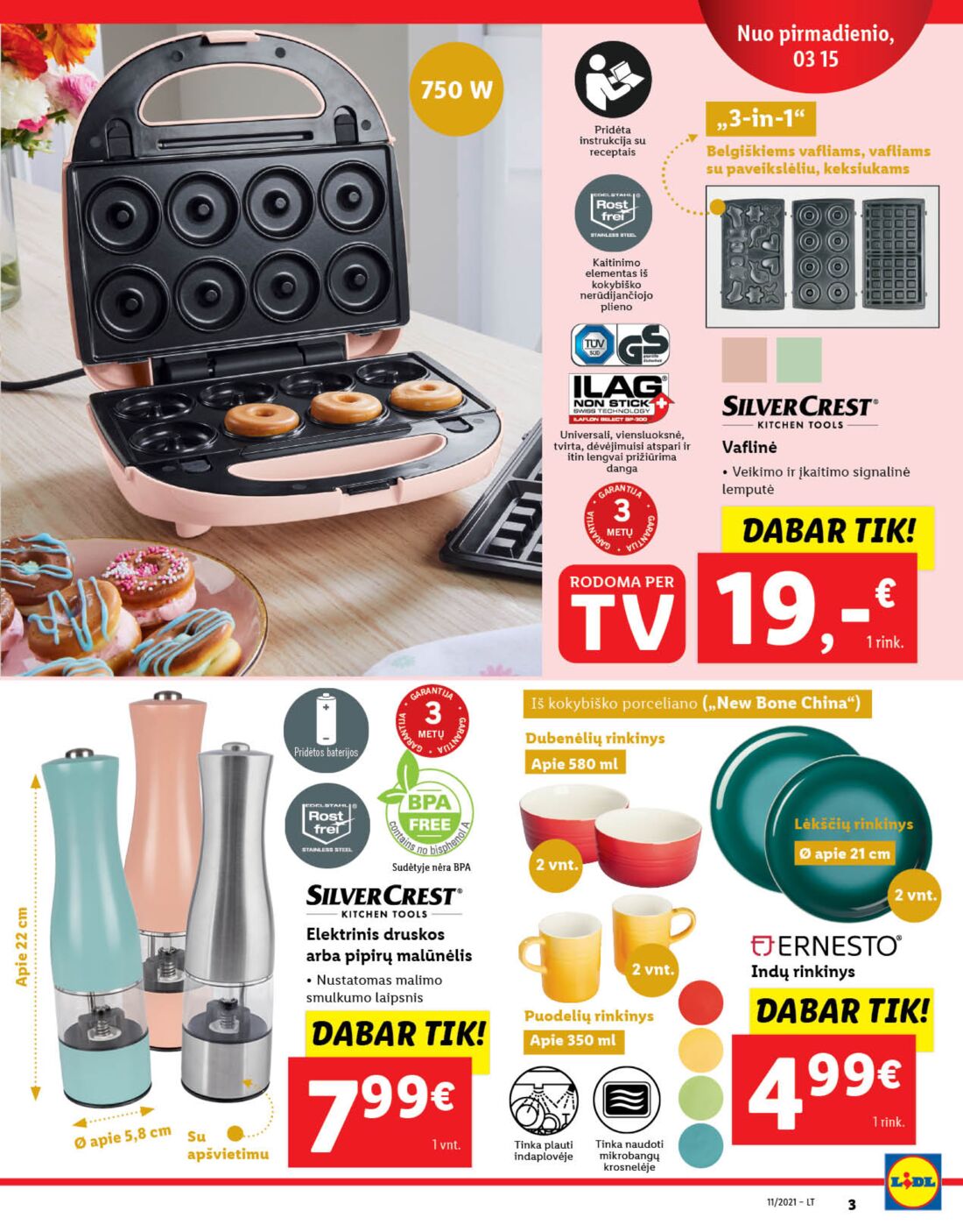 Lidl savaitinis leidinys akcijos nuo 
  2021-03-15 iki 
  2021-03-21 | Leidinukas.lt puslapis 3