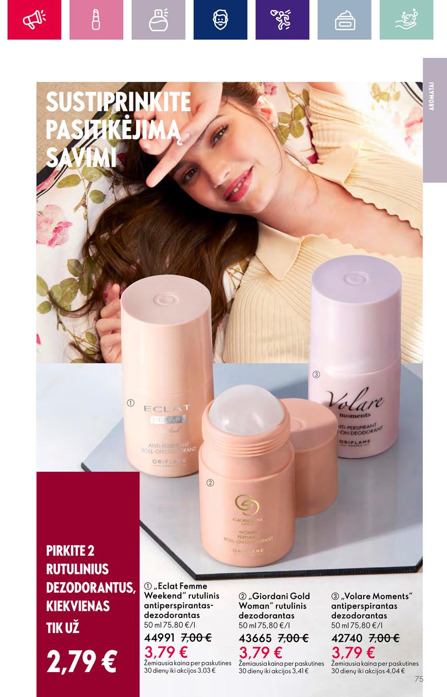 Oriflame katalogas akcijos nuo 
  2023-09-13 iki 
  2023-10-03 | Leidinukas.lt puslapis 75