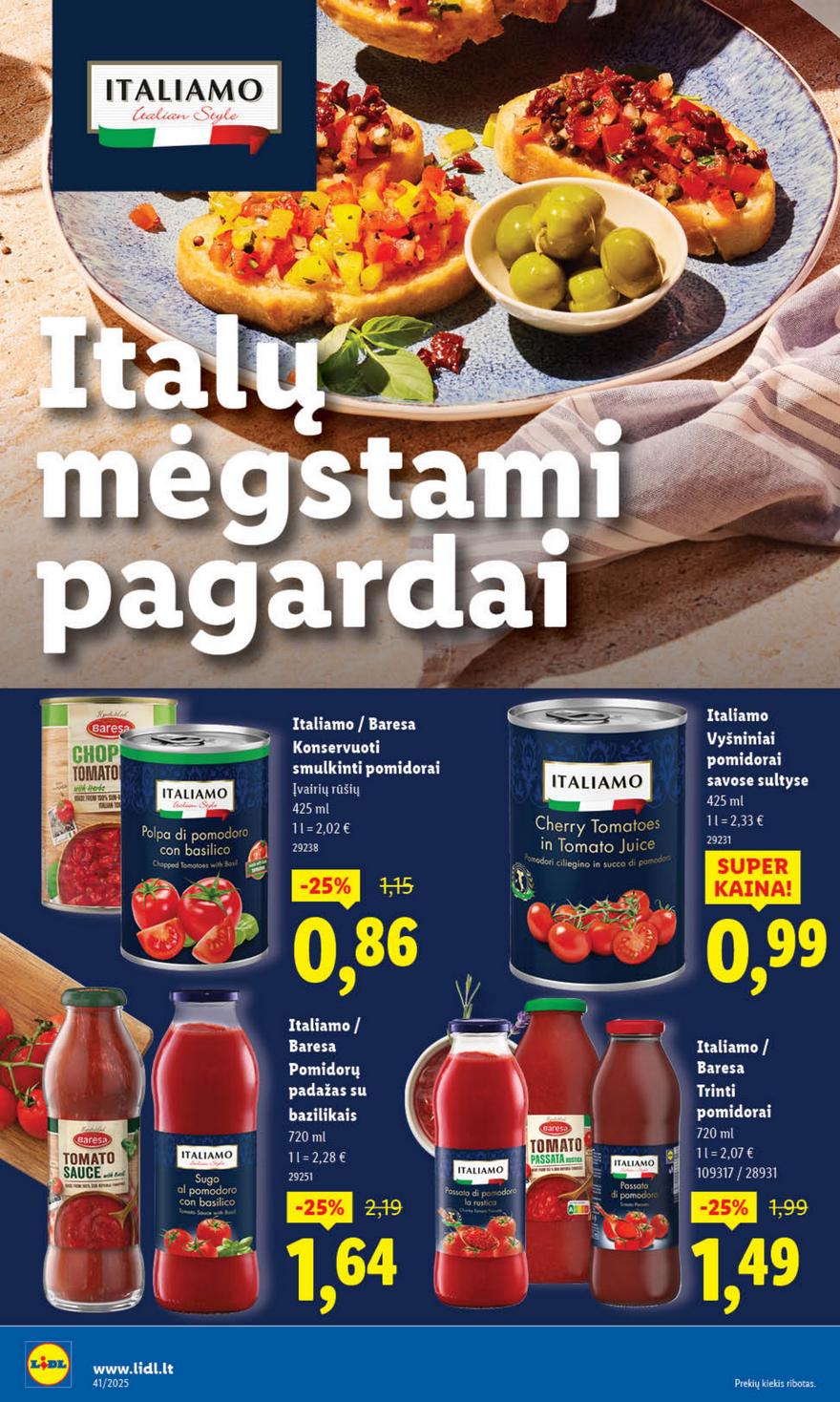 Lidl leidinys naujas akcijos nuo 
  2025-10-06 iki 
  2025-10-12 | Leidinukas.lt puslapis 20
