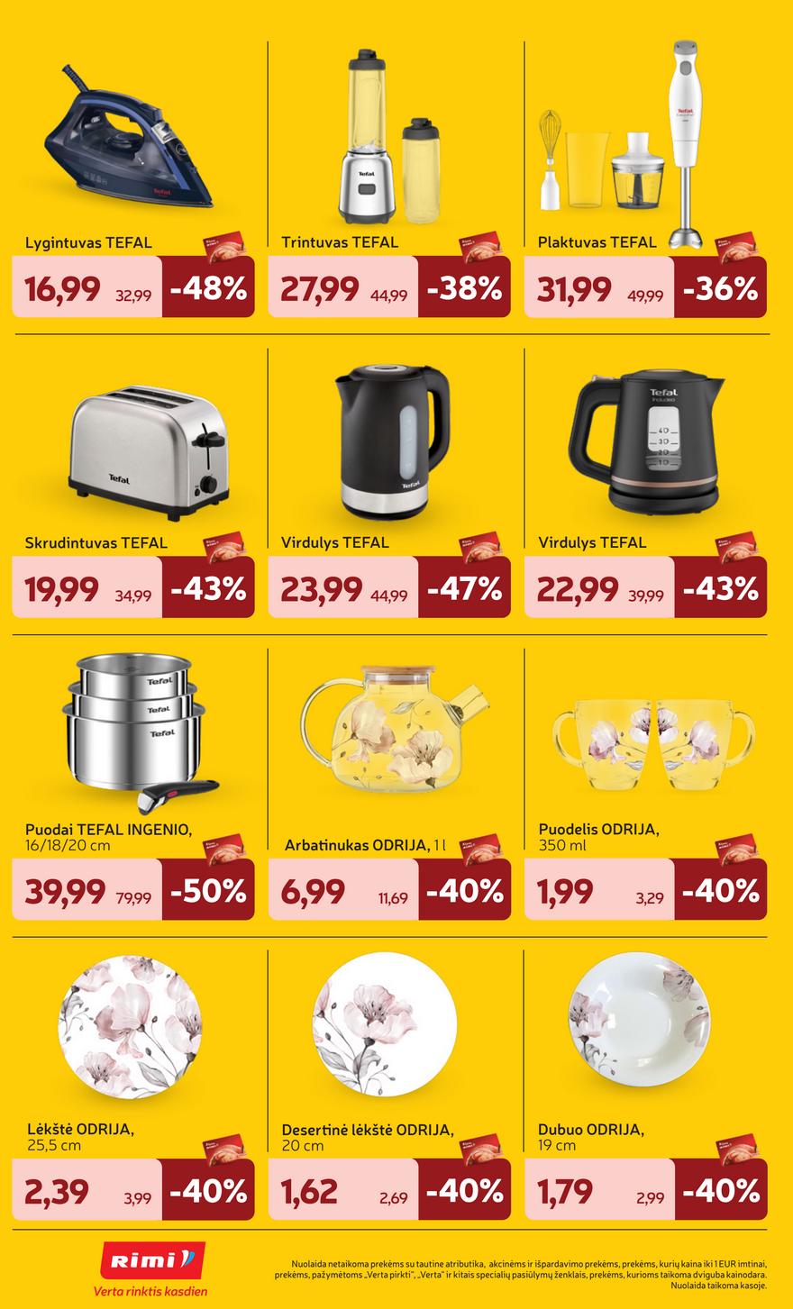 Rimi savaitinis leidinys  akcijos nuo 
  2025-07-08 iki 
  2025-07-14 | Leidinukas.lt puslapis 6