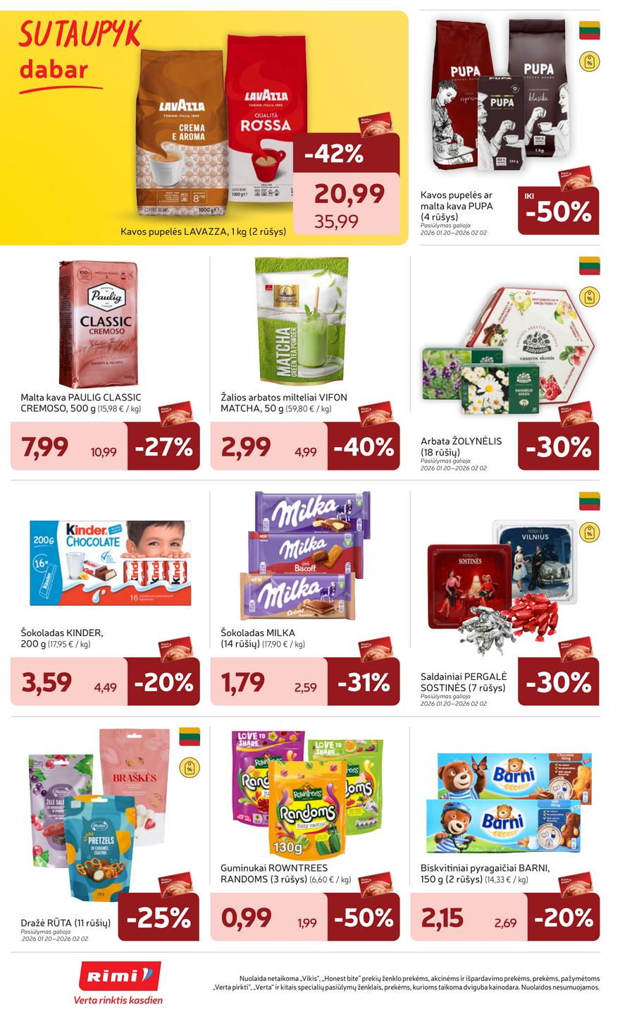 Rimi leidinys akcijos nuo 
  2026-01-20 iki 
  2026-01-26 | Leidinukas.lt puslapis 18