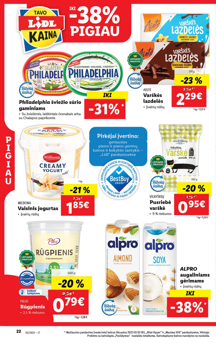 Ldil ne maisto prekių pasiūlymai akcijos nuo 
  2023-01-09 iki 
  2023-01-15 | Leidinukas.lt puslapis 22