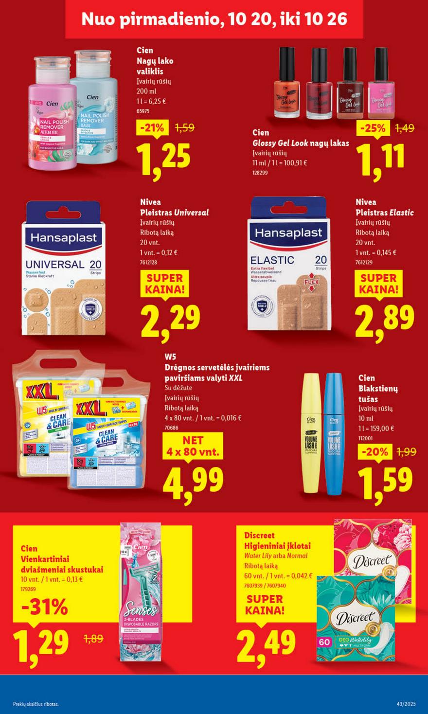 Lidl leidinys naujas akcijos nuo 
  2025-10-20 iki 
  2025-10-26 | Leidinukas.lt puslapis 49
