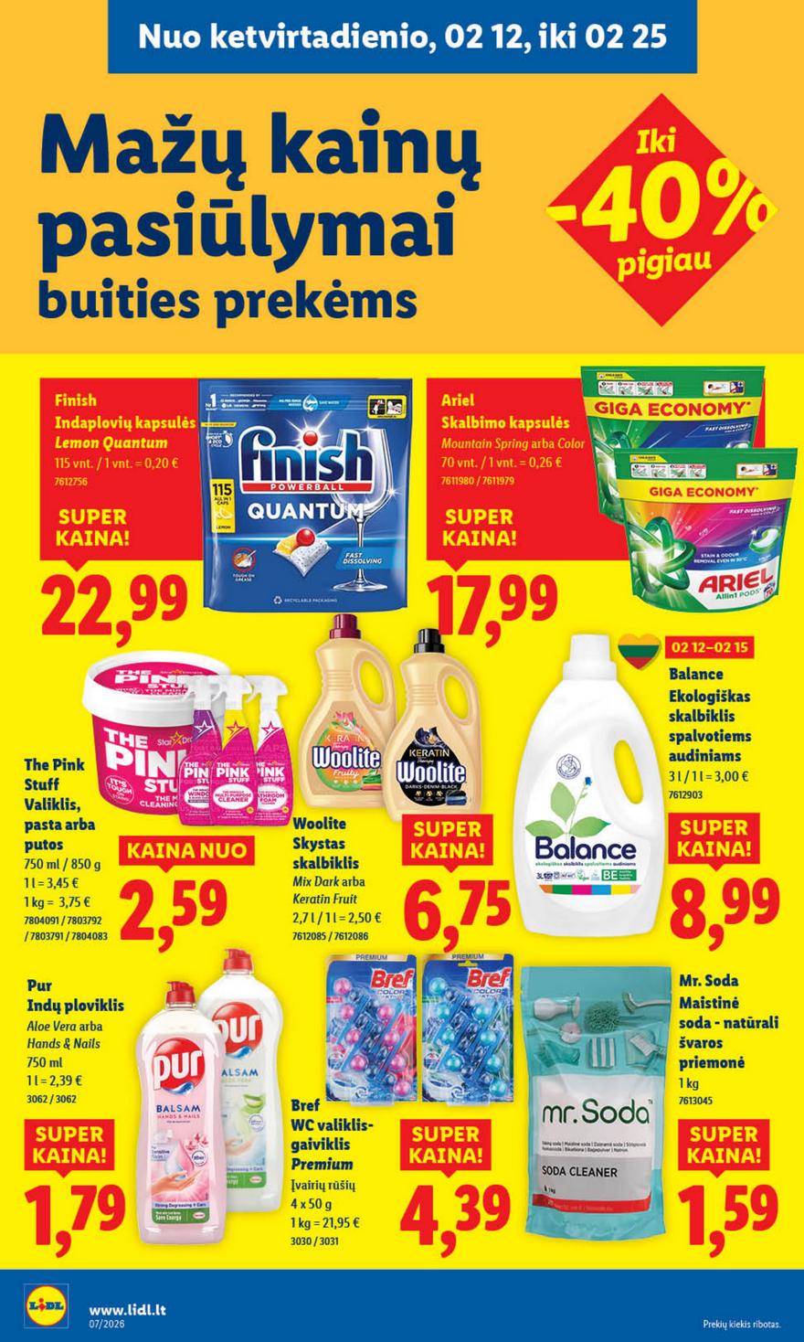 Lidl leidinys akcijos nuo 
  2026-02-09 iki 
  2026-02-15 | Leidinukas.lt puslapis 28