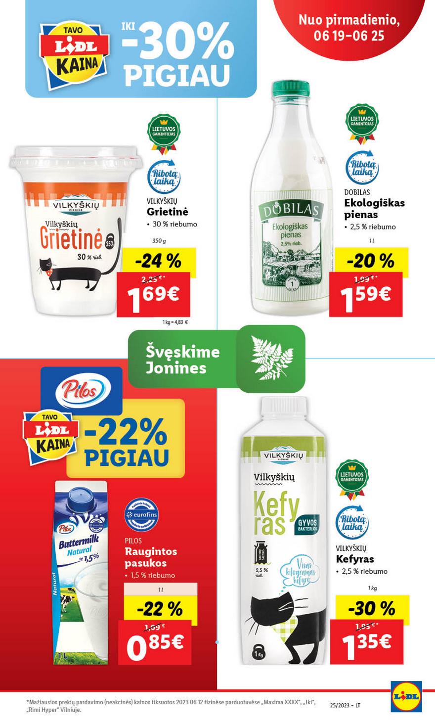 Lidl pasiūlymai akcijos nuo 
  2023-06-19 iki 
  2023-06-25 | Leidinukas.lt puslapis 45