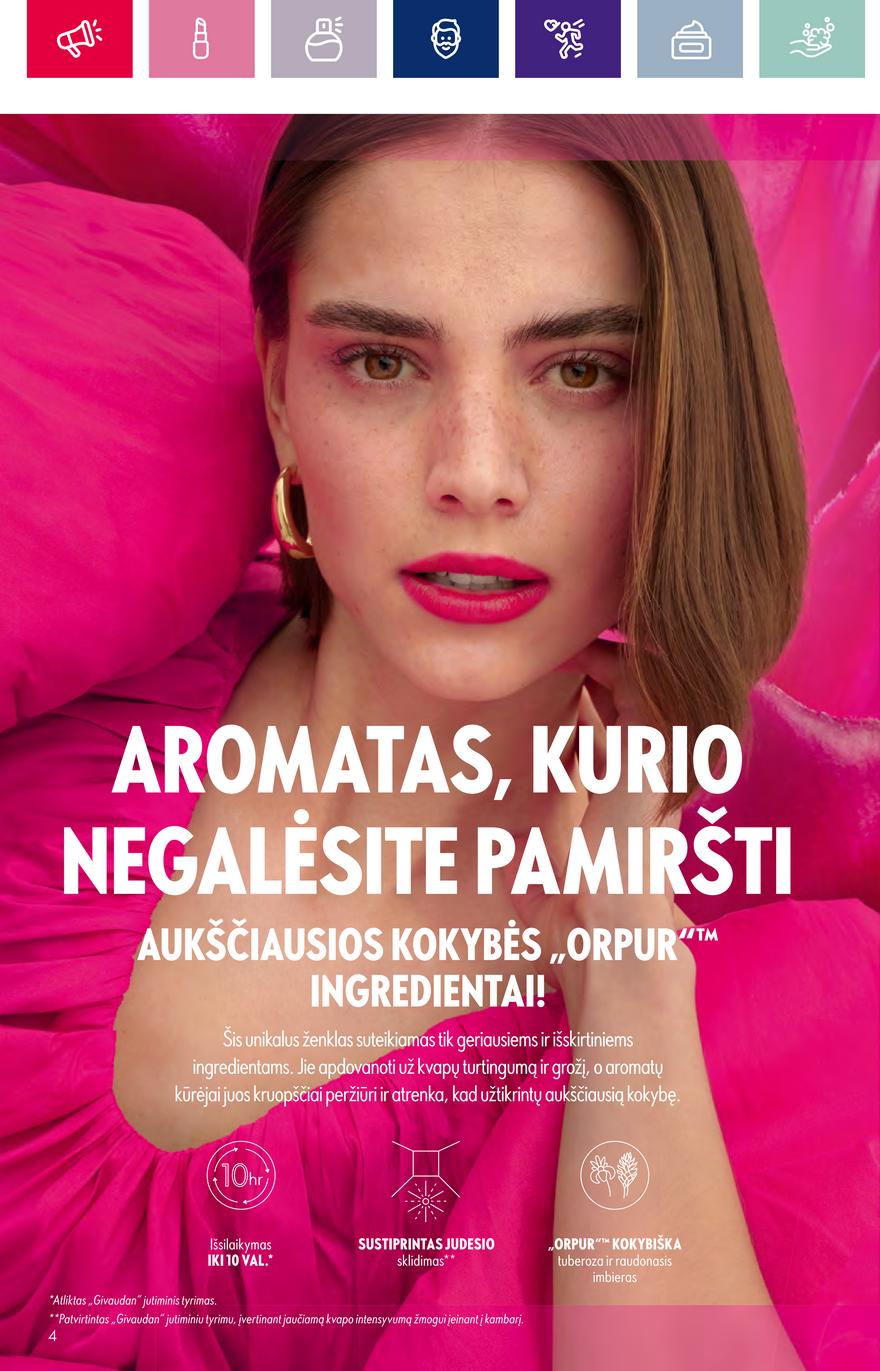 Oriflame katalogas akcijos nuo 
  2023-10-04 iki 
  2023-11-01 | Leidinukas.lt puslapis 4