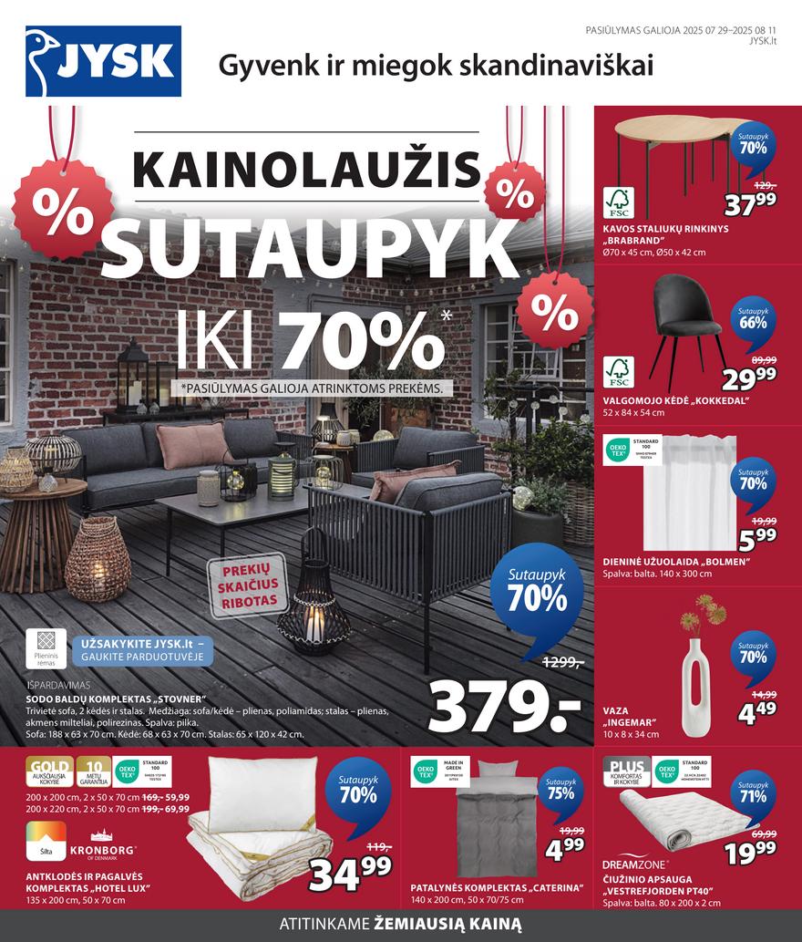 Jysk leidinys akcijos nuo 
  2025-07-29 iki 
  2025-08-11 | Leidinukas.lt puslapis 1