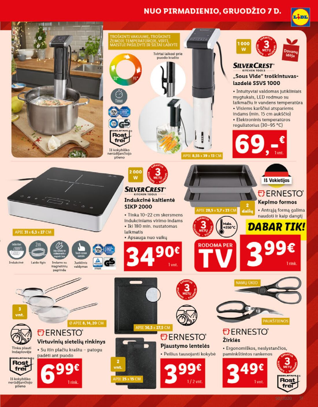 Lidl savaitinis leidinys akcijos nuo 
  2020-12-07 iki 
  2020-12-13 | Leidinukas.lt puslapis 31