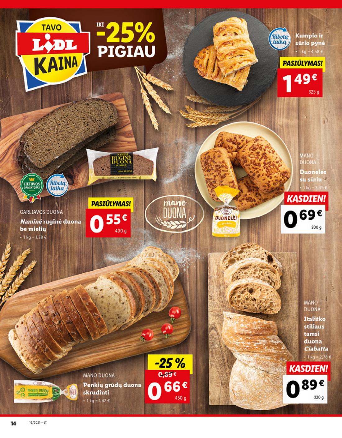 Lidl maisto prekių pasiūlymai akcijos nuo 
  2021-04-19 iki 
  2021-04-25 | Leidinukas.lt puslapis 14