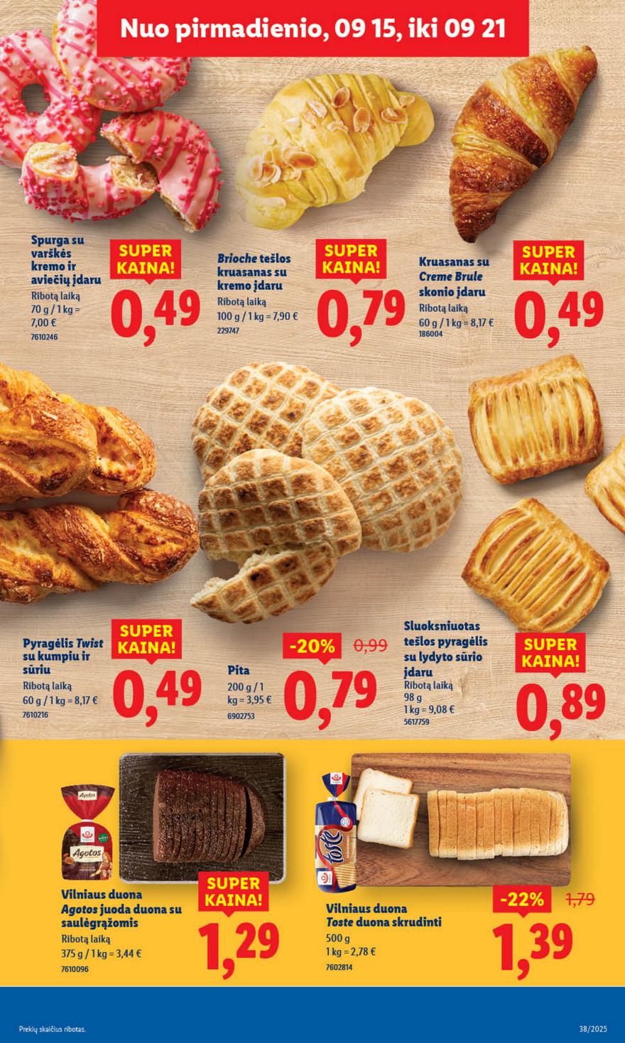 Lidl leidinys akcijos nuo 
  2025-09-15 iki 
  2025-09-21 | Leidinukas.lt puslapis 7