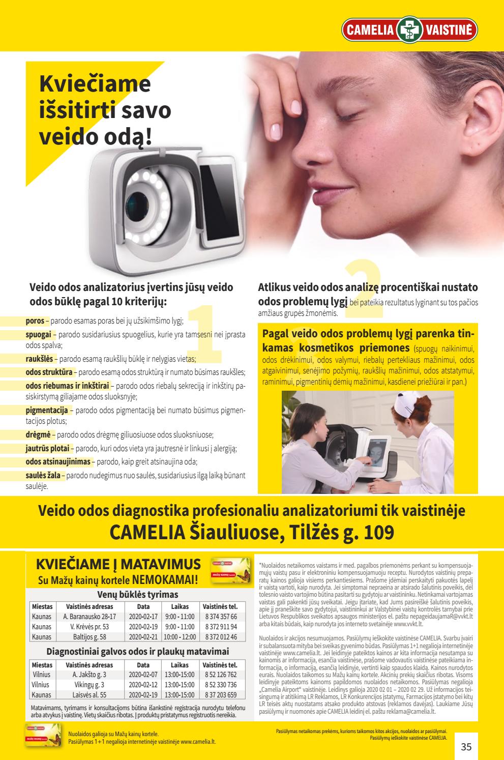 Camelia leidinys akcijos nuo 
  2020-02-01 iki 
  2020-02-29 | Leidinukas.lt puslapis 35