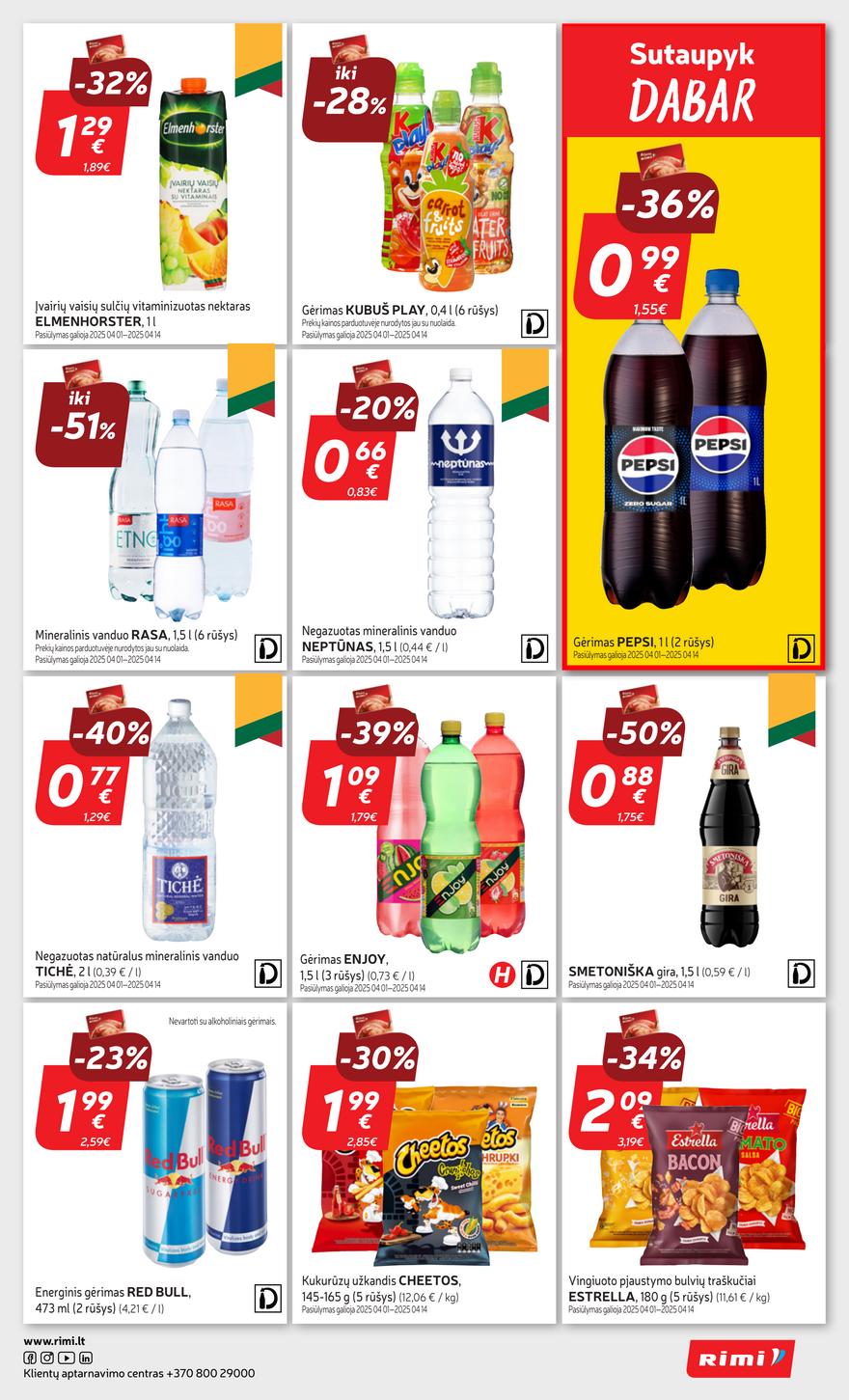 Rimi leidinys 14 akcijos nuo 
  2025-04-01 iki 
  2025-04-07 | Leidinukas.lt puslapis 27